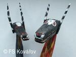 Chození s klibnou a kozlíky v Kovářově
